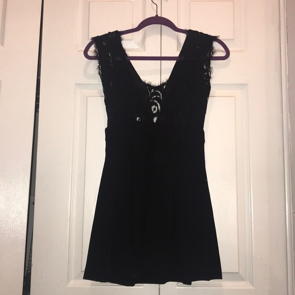 Bcbgeneration Black sleeveless  dress size 2 - Picture 4 of 8